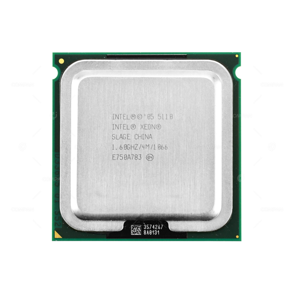 SLAGE INTEL XEON 5110 1.60GHZ 2-CORE 4MB L2 CACHE 65W LGA771